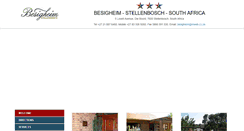 Desktop Screenshot of besigheim.co.za
